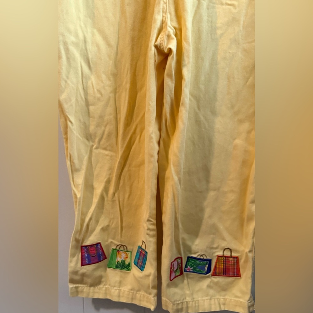 Yellow Women's Denim Overalls - Picture 8 of 10